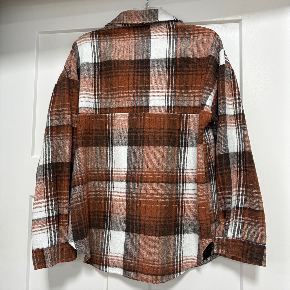 Plaid Flannel Jacket Size M - Picture 5 of 11